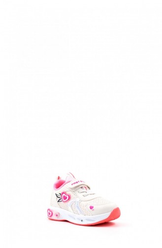 Baby Sneaker Shoes 461Ba204 White Fuji 461BA204.Beyaz Fuji