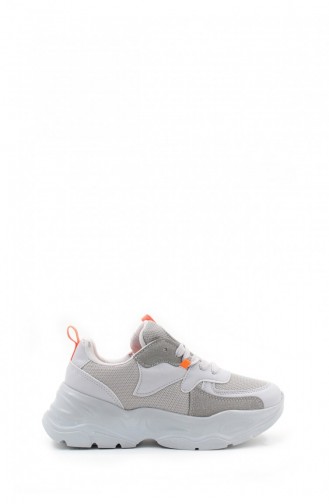 Damen-Sneaker-Schuhe 500Zaf7288 Grau 500ZAF7288.Gri