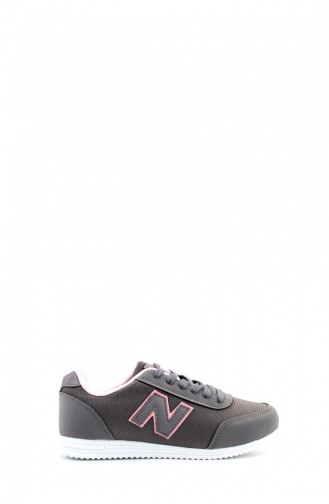 Damen-Sneaker-Schuhe 590Za013 Rauchrosa 590ZA013.Füme Pembe
