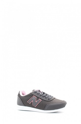 Damen-Sneaker-Schuhe 590Za013 Rauchrosa 590ZA013.Füme Pembe