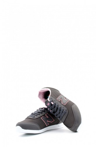 Damen-Sneaker-Schuhe 590Za013 Rauchrosa 590ZA013.Füme Pembe