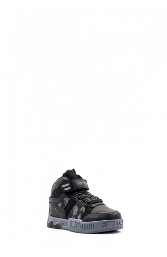 Unisex Children`s Sports Boots 598Sxca041 Black Smoked 598SXCA041.Siyah Füme