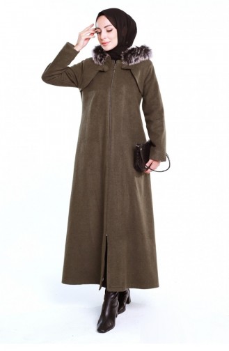 بوليرو نظرة ختم معطف الكاكي 0047MP.HAK