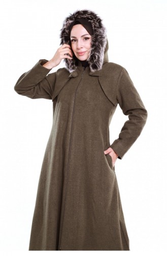 بوليرو نظرة ختم معطف الكاكي 0047MP.HAK