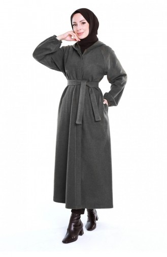 Hijab Jas Met Riem Grijs 0502SGS.GRI
