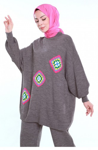 Motif Knitwear Set Anthracite 12442KLC.ANT