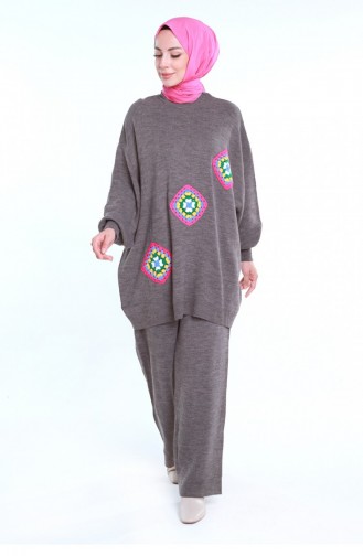 Motif Knitwear Set Anthracite 12442KLC.ANT