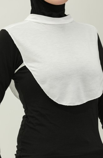 Crew Neck Neck Collar 90157-01 Ecru 90157-01