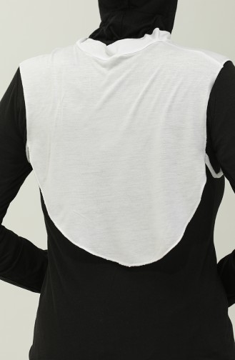 Crew Neck Neck Collar 90157-03 white 90157-03