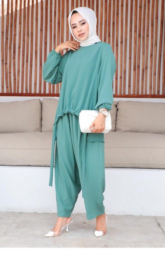 Shalwar Hijab Pak Cagla Groen 1919CVN.CYS