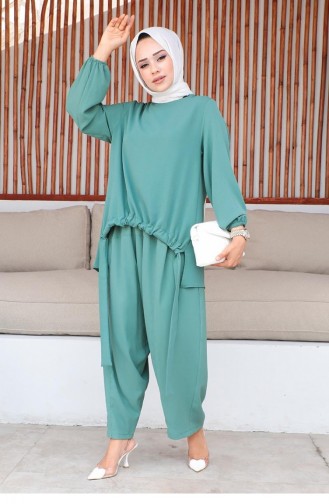 Shalwar Hijab Pak Cagla Groen 1919CVN.CYS