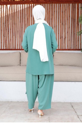 Shalwar Hijab Pak Cagla Groen 1919CVN.CYS