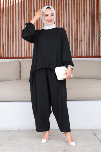 Costume Hijab Salwar Noir 1919CVN.SYH