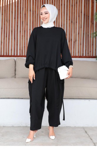 Costume Hijab Salwar Noir 1919CVN.SYH