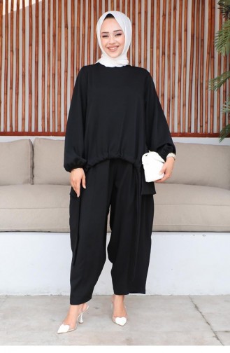 Costume Hijab Salwar Noir 1919CVN.SYH
