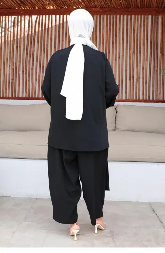 Salwar Hijab Pak Zwart 1919CVN.SYH