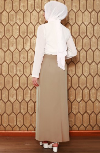 Hijab Pencil Skirt Beige 0725GLN.BEJ