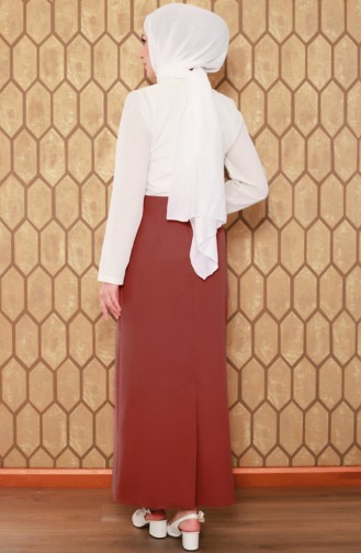 Jupe Crayon Hijab Cannelle 0725GLN.TRN