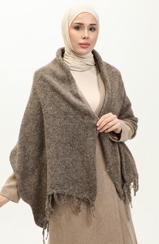 Knitwear Knitted Shoulder Shawl 2064-06 Earth 2064-06