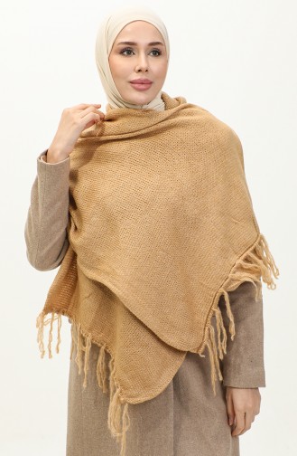 Knitwear Knitted Shoulder Shawl 2064-09 Gold 2064-09