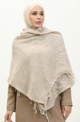 Knitwear Knitted Shoulder Shawl 2064-14 Light Mink 2064-14