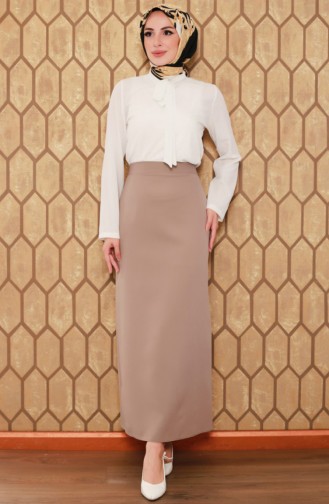 Hijab Pencil Skirt Mink 0725GLN.VZN