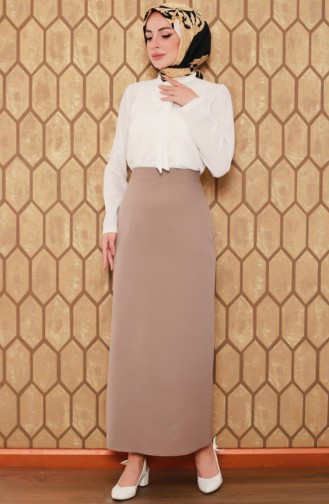 Hijab Pencil Skirt Mink 0725GLN.VZN