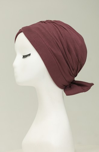 Bonnet Exterieur Coton Peigné 1248-15 Rose Poudré Foncé 1248-15