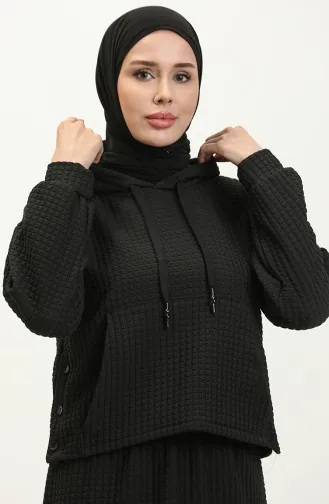 Ensemble Double Jupe Sweat 24K9086-02 Noir 24K9086-02