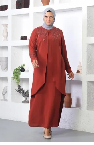 Mit Stein Bestickte Hijab-Kleiderfliese 2021SMR.KRT