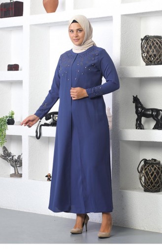 Hijab-Abendkleid Indigo 5080SMR.ING