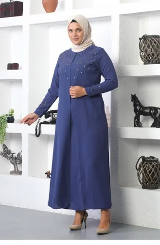 Hijab-Abendkleid Indigo 5080SMR.ING