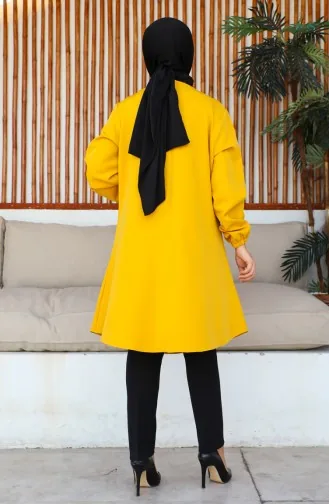 Tunika Mit Elastischen Ärmeln 1868-01 Senf 1868-01