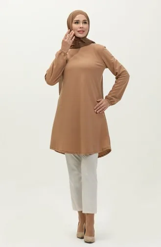 Elastische Tunika 8663-01 Milchkaffee 8663-01