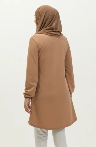 Elastische Tunika 8663-01 Milchkaffee 8663-01