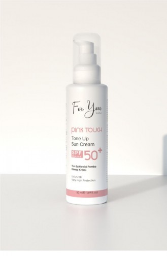 SPF 50 Pink Touch Tone Equalizing Brightening Pink Face Sun Cream Pa 50 Ml 8683930642223