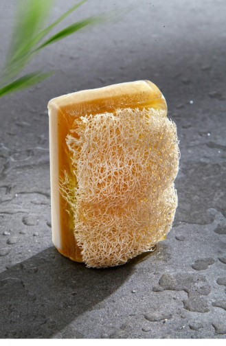 Savon Artisanal Aux Fibres De Citrouille Et à L`extrait D`aloe Vera 8698500909121