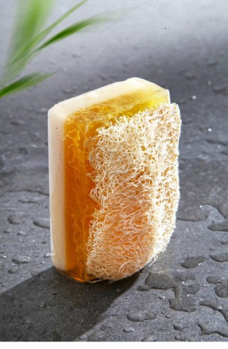 Pumpkin Fiber Handmade Collegen And Retinol Extract Soap 8698500909122