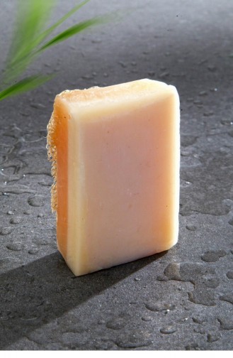 Savon De Riz Fait Main En Fibre De Citrouille 8698500909123