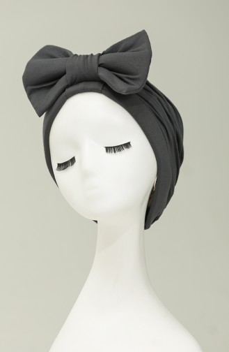 Combed Cotton Outer Bonnet 1248-13 Anthracite 1248-13