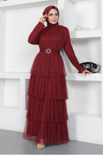 Habillé Hijab Bordeaux 14402