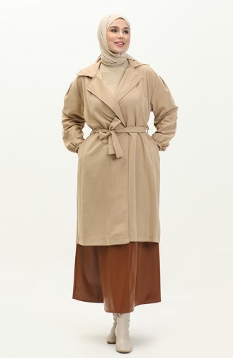 Pocket Trench Coat 4434-04 Camel 4434-04