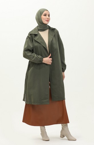 Pocket Trench Coat 4434-05 Khaki 4434-05