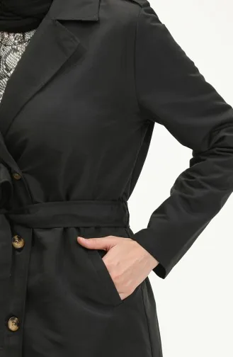 ترانش كوت كروازية 4435-01 أسود 4435-01
