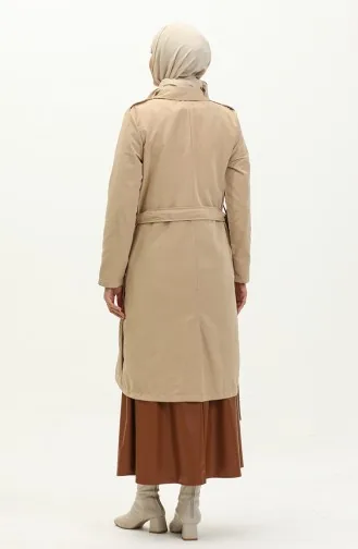 Double-breasted Collar Trench Coat 4435-03 Camel 4435-03
