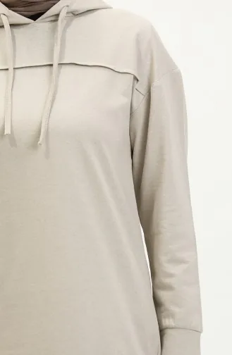 Two Thread Tracksuit Set 3034-07 Beige 3034-07
