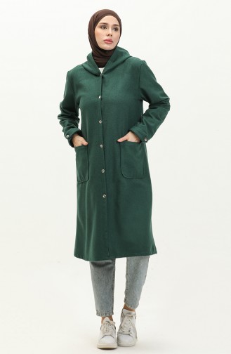 Hooded Seasonal Cape 1691-01 Emerald Green 1691-01