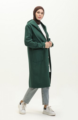 Hooded Seasonal Cape 1691-01 Emerald Green 1691-01