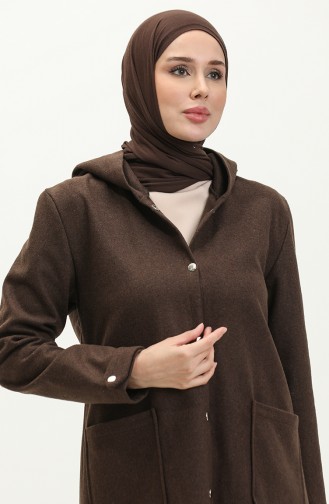 Hooded Seasonal Cape 1691-04 Brown 1691-04