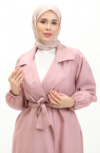 Trenchcoat Met Riem 24K9095-02 Poeder 24K9095-02